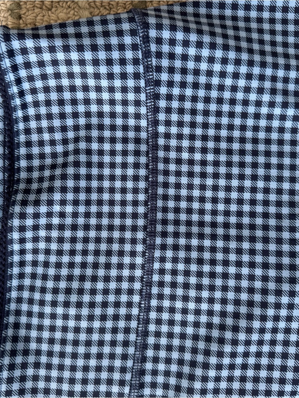 Abercrombie & Fitch Blue and Black Gingham Cami Top - Picture 5 of 6